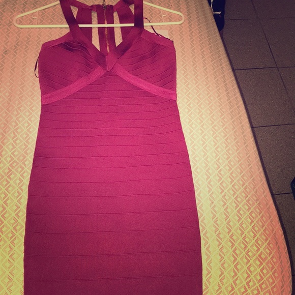 Guess Bodycon Ottoman sweetheart stripe Berrytango - Picture 4 of 8